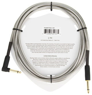 Pig Hog "Armor Clad" Instrument Cable - 10ft Right Angle