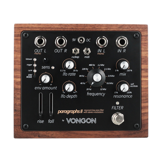 Vongon Paragraphs II Resonant Low Pass Filter with Stereo Modulators