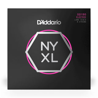 D'Addario NYXL 6-String Long Scale Bass Strings - Regular Light 32-130