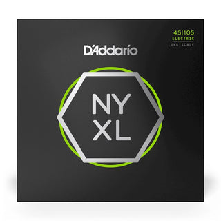 D'Addario NYXL Long Scale Bass Strings - Regular Light Top / Medium Bottom 45-105