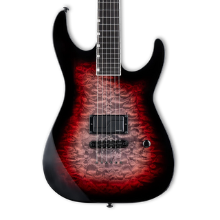 ESP LTD JM-I QM Josh Middleton Signature - Deep Blood Moon