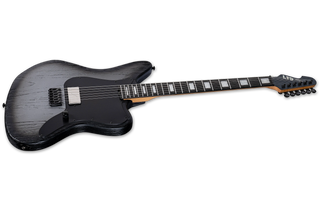 ESP LTD Deluxe XJ-1 Baritone HT - Silver Blast