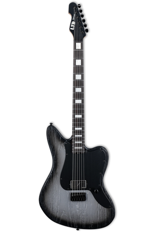 ESP LTD Deluxe XJ-1 Baritone HT - Silver Blast