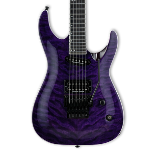 ESP LTD ALR-II QM Andy LaRocque Signature - See Thru Purple