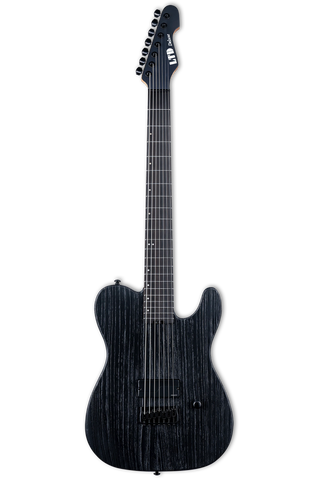 ESP LTD TE-1007 Baritone - Black Blast