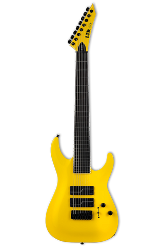 ESP LTD SC-608 Stephen Carpenter Signature 8-String Baritone - Yellow