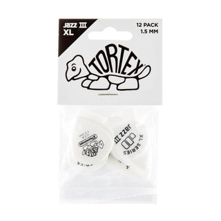 Dunlop 498P150 Tortex Jazz III XL Pick 1.50mm (12-Pack)