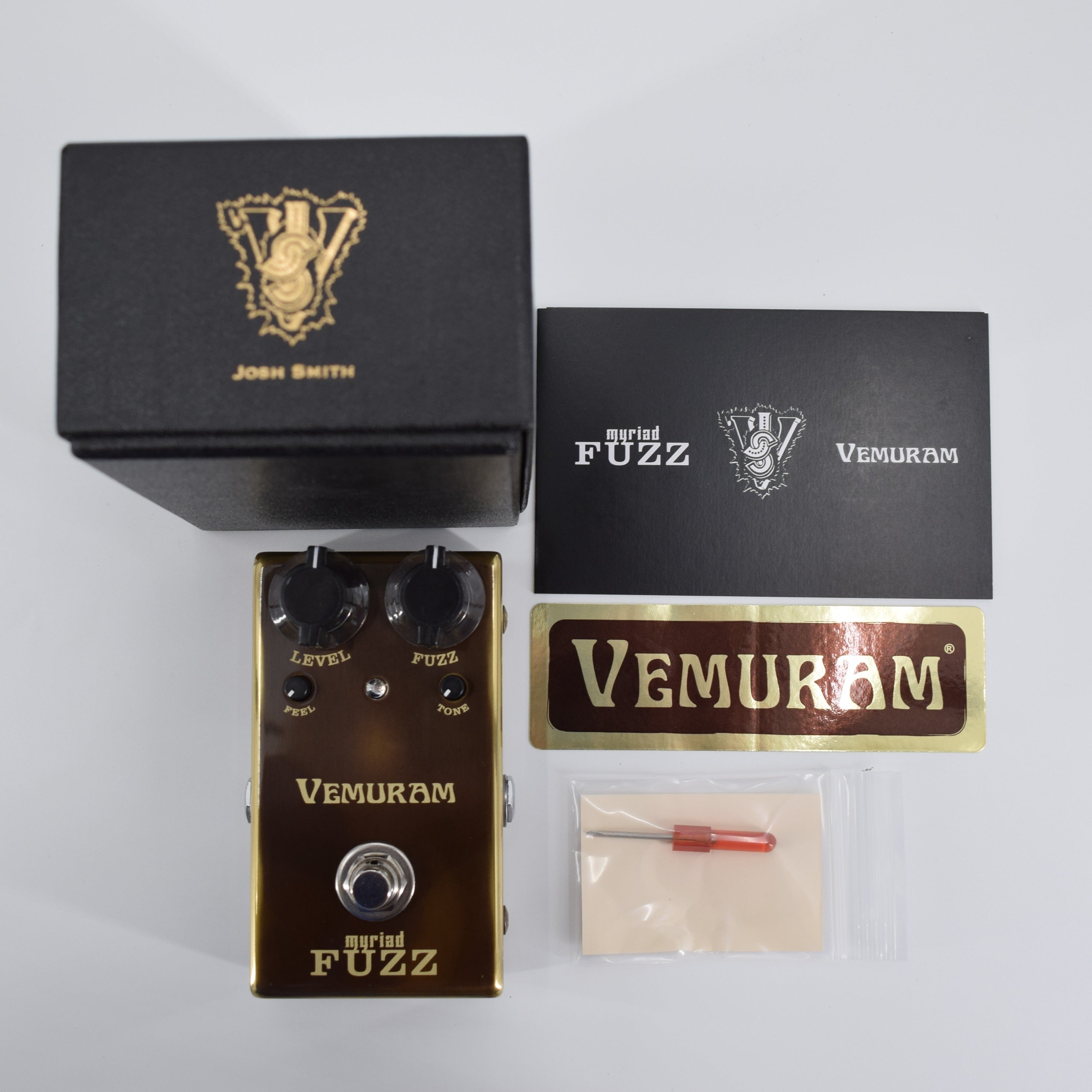 Vemuram Myriad Fuzz - Josh Smith Signature Fuzz – Safe Haven Music